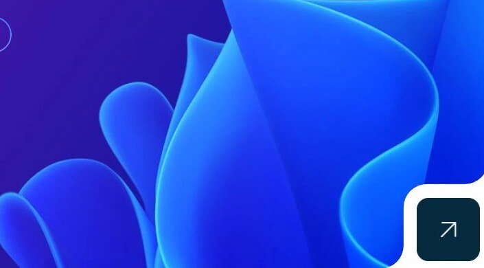 Abstract blue digital form